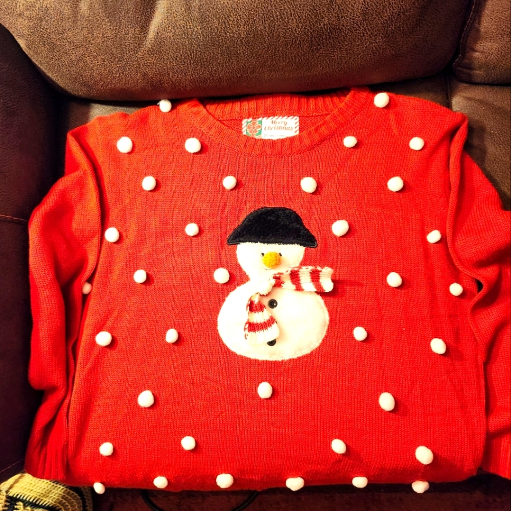 Ladies Large Christmas Sweater